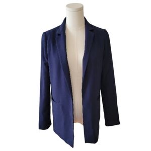 Banana Republic Navy Blue Open Blazer‎ Jacket Size 2